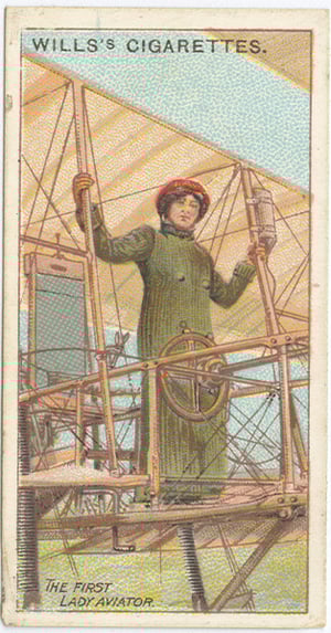 Madame Deroche card vert