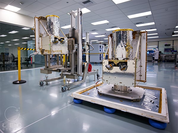 BlackSky satellites in production at LeoStella