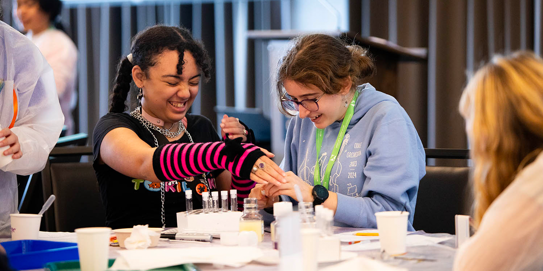 Featured image: Two Amelia's Aero Club participants at the Lashes N Lab Coats event. - Read full post: Ready for takeoff: How The Museum of Flight inspires girls in aviation and STEM